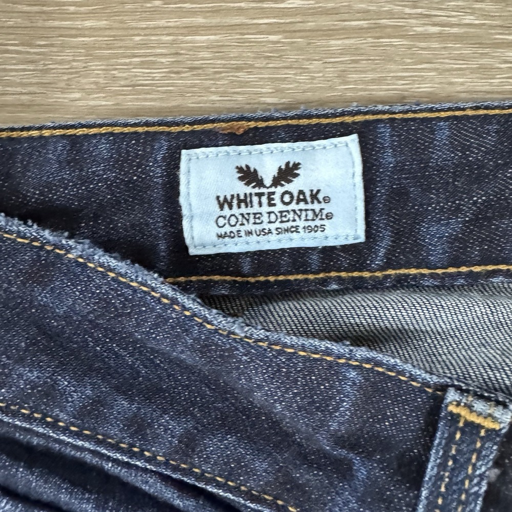 Lucky Brand‎ White Oak Cone Denim Lolita Boot Cut Selvedge US Made Size 4/27 - Picture 5 of 12